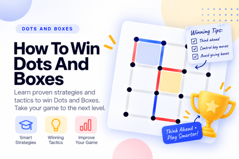 dots and boxes winning tips
